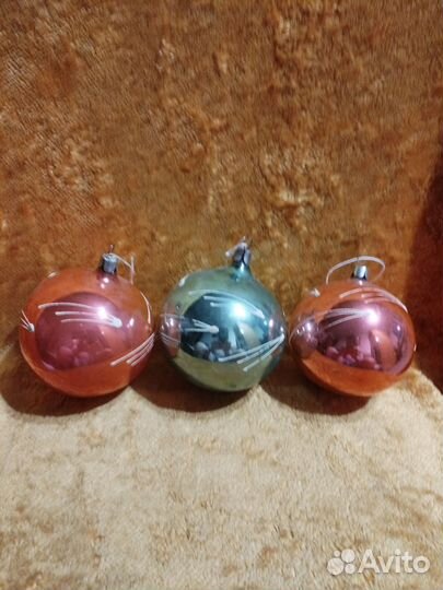 Елочные игрушки СССР