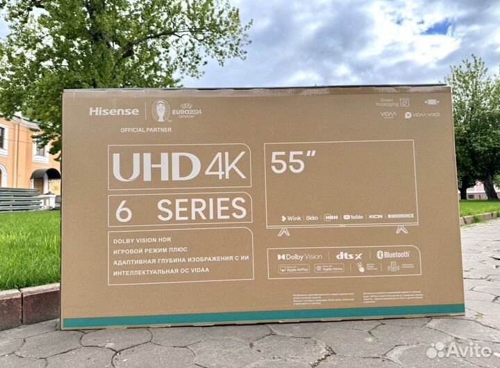Телевизор Hisense 55A6K 55 SMART TV 4K 2024