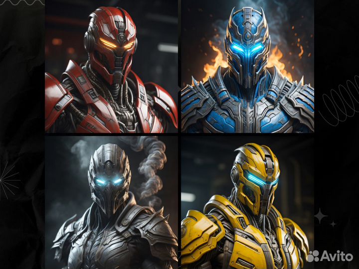 Анимированные креативы, афиши, motion design