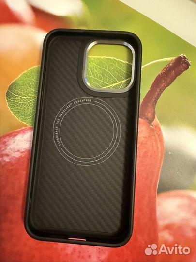 Чехол на iPhone 15 pro max карбоновый оригинал