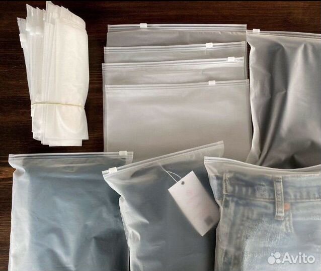 Зип лок пакет матовый