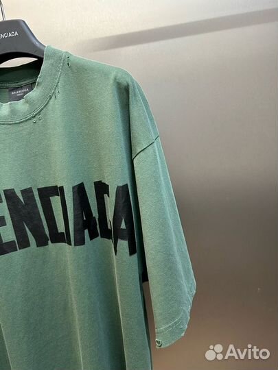 Футболка Balenciaga Logo Tape