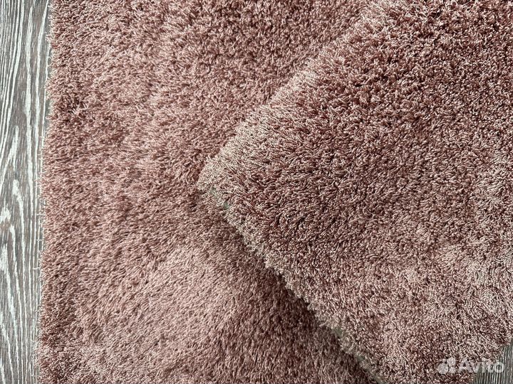 Ковер с высоким ворсом новый 0.5х1
