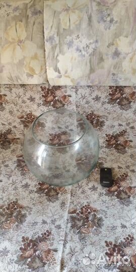 Аквариум круглый СССР 20 литров