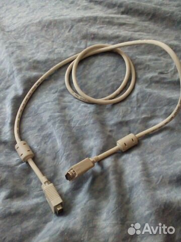 Кабель для компьютера (ретро)