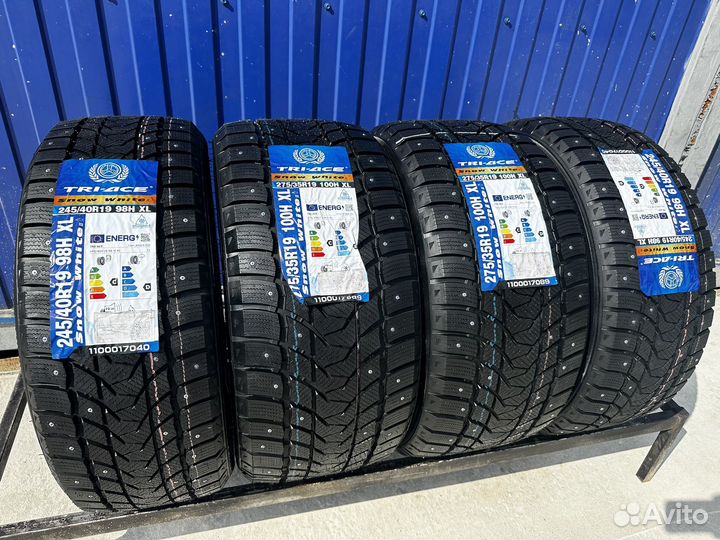 Tri Ace Snow White 275/35 R19 и 245/40 R19