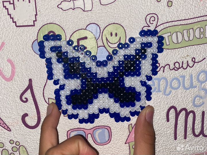 Бабочка из мозайки