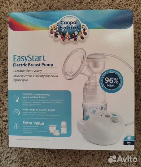 Молокоотсос электрический canpol babies easystart