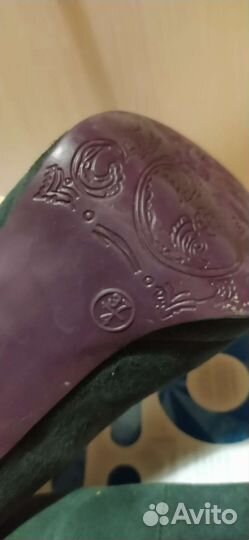 Туфли женские 37,5 замшевые