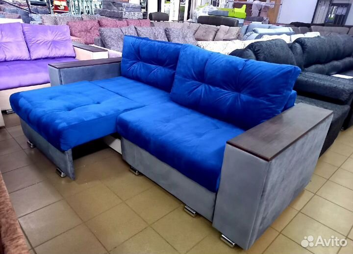 Диван Соренто синий