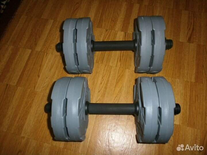 2 разборные гантели по 6 кг
