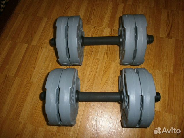 2 разборные гантели по 6 кг