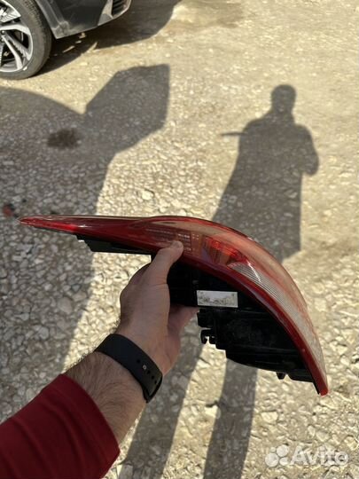 Фонарь задний kia rio