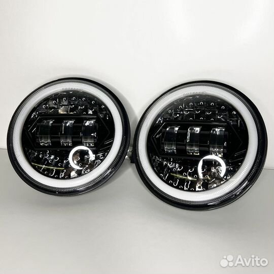 LED Фары ваз 2106, BMW E34 светодиодные