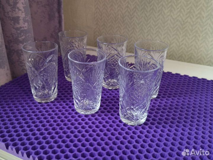 Рюмки,стопки, салатницы хрусталь