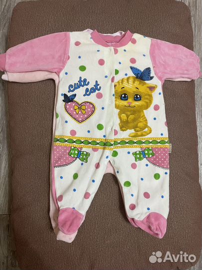 Комбинезон для девочки 68-74