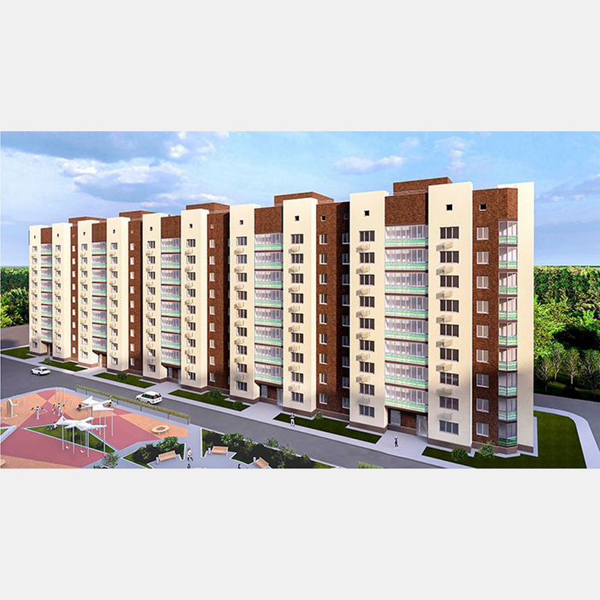 2-к. квартира, 59,5 м², 3/9 эт.