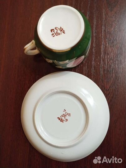 Чайная пара вербилки СССР