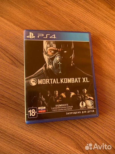 Игра Mortal Kombat XL PS4