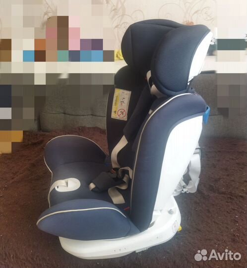 Автокресло happy baby unix, поворотное с изофикс