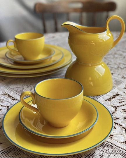 Винтажные чайные пары и трио