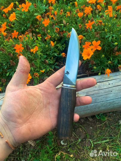 Кованый нож ручной работы