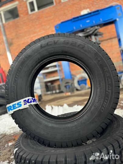 Шипованные шины 205/75R16C Кама евро 520