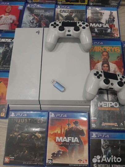 Sony PS4 + прошита + бесплатно 10.000 игр