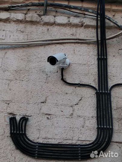 Установка видеонаблюдения