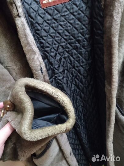 Мутоновая шуба 50 размер
