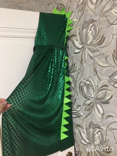 Карнавальный плащ дракон