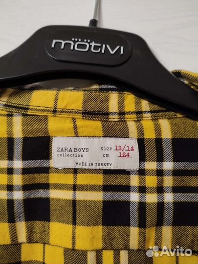 Рубашка zara 164cm