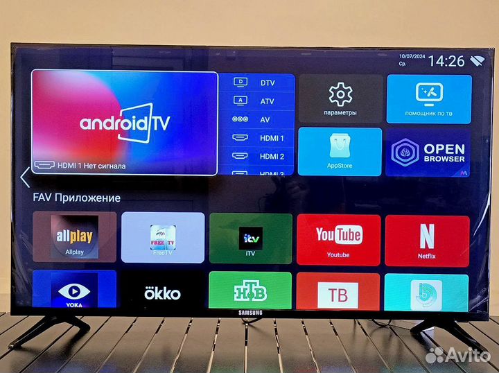 Телевизор Новый Samsung SMART TV 43