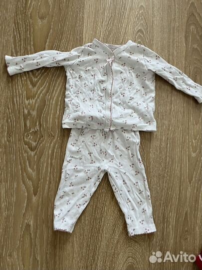 Вещи пакетом на девочку 6-9 месяцев