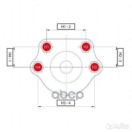 Опора шаровая CB0296 CTR