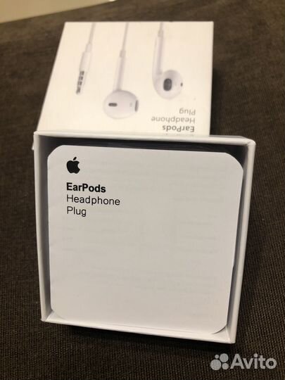Наушники apple earpods 3,5 мм