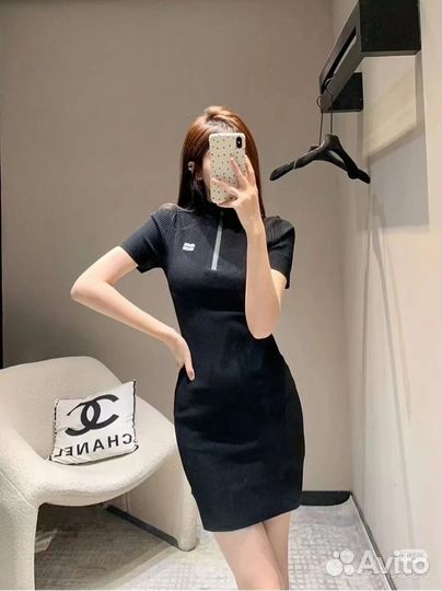 Платье женское miu miu lux