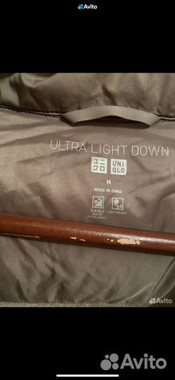 Пуховик женский uniqlo m