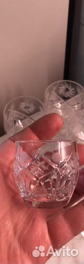Бокалы, рюмки. Хрусталь