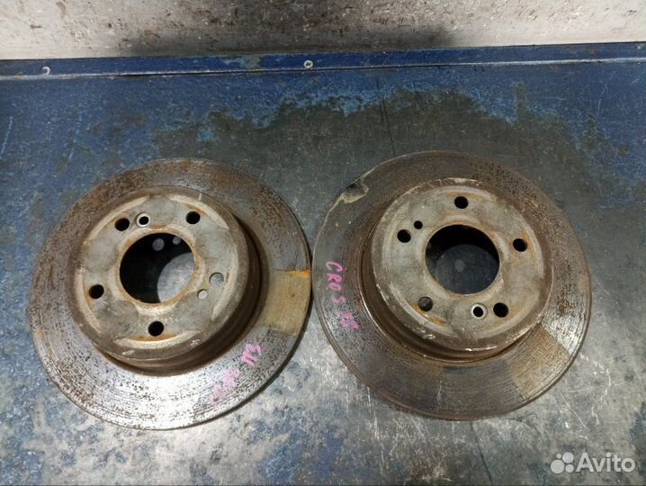 Диски комплект задние Chrysler Crossfire