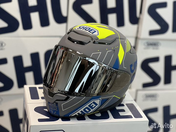Визор shoei spectra silver CWR F2