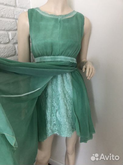 Легкое летнее платье 44