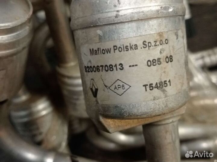 Трубка кондиционера Renault logan 1 Sandero Largus