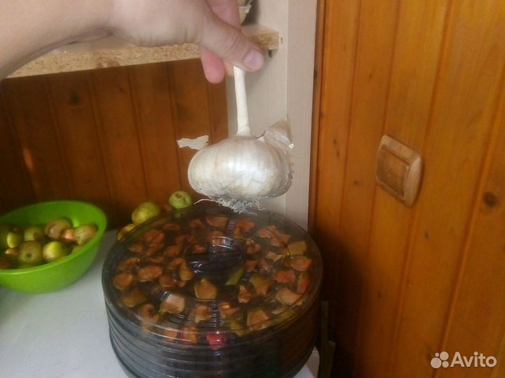 Чеснок на посадку и поесть шикарный