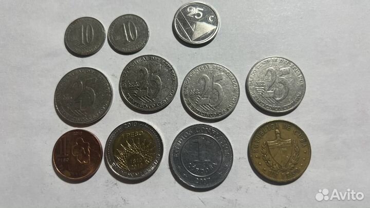 Монеты Южная и Латинская Америка