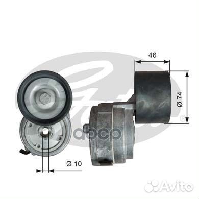 T38714 натяжитель ремня в сборе d74 H46 MB Axo