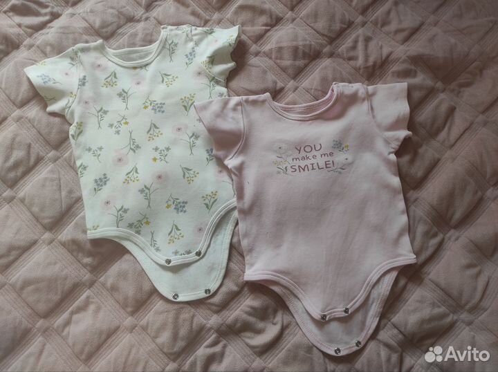 Вещи пакетом для девочки 80