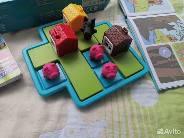 Три маленьких поросёнка и серый волк bondibon