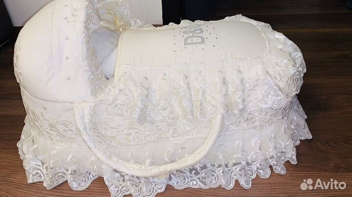 Корзина переноска для новорождённых