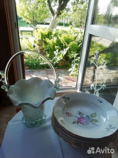 Менажница. Вазочки. Заварники. Пиалы